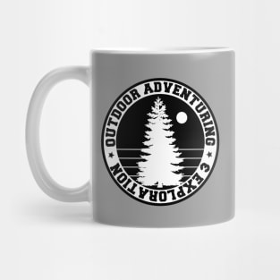 Outdoor Adventuring Logo Mug